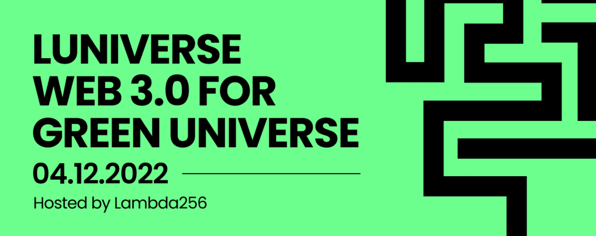 Webinar: Luniverse Web 3.0 for Green Universe