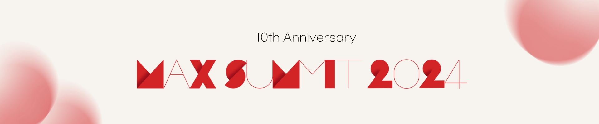 Max Summit 2024 - 오프라인 티켓 (점심 식사 포함)